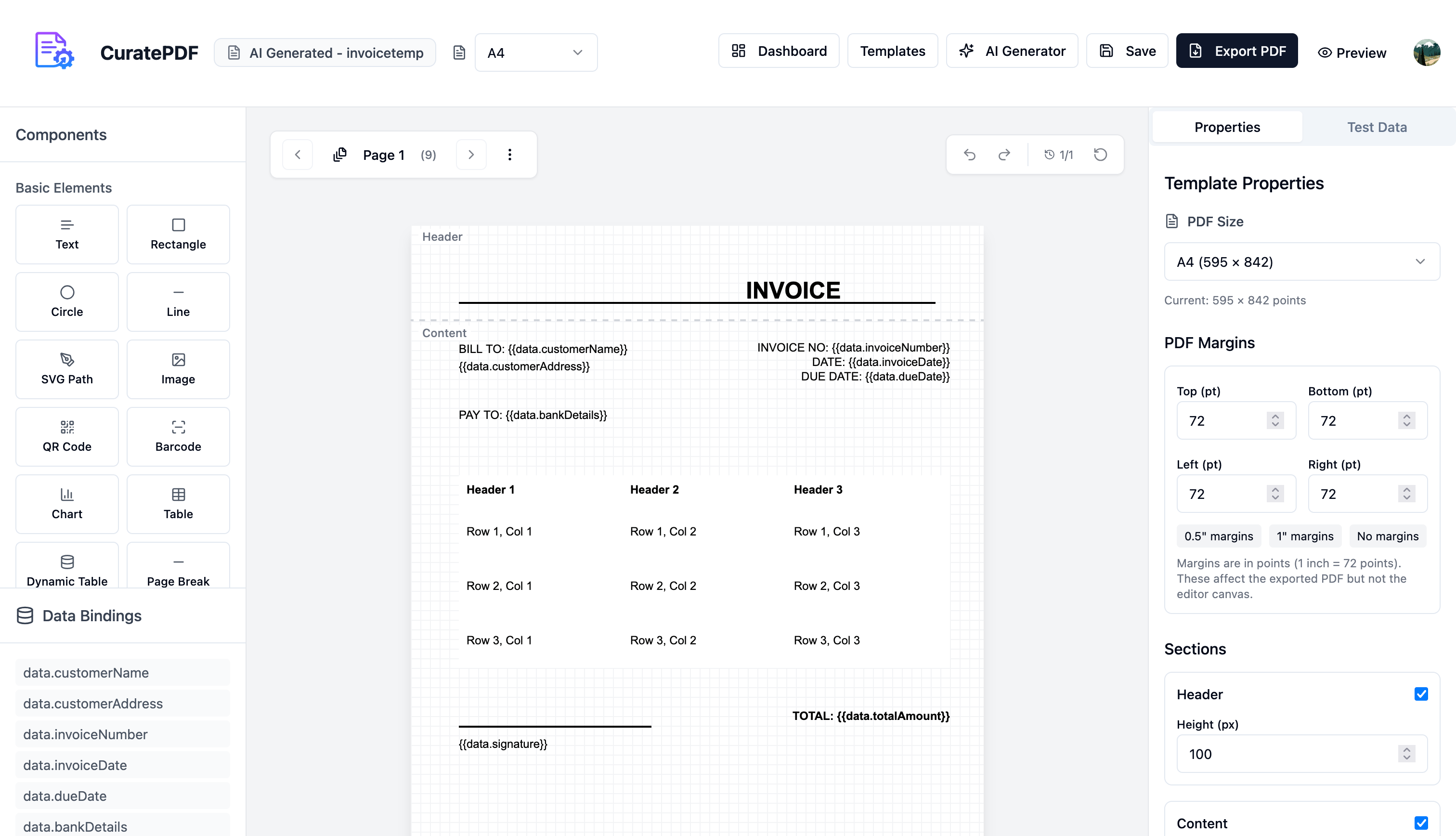 CuratePDF Screenshot